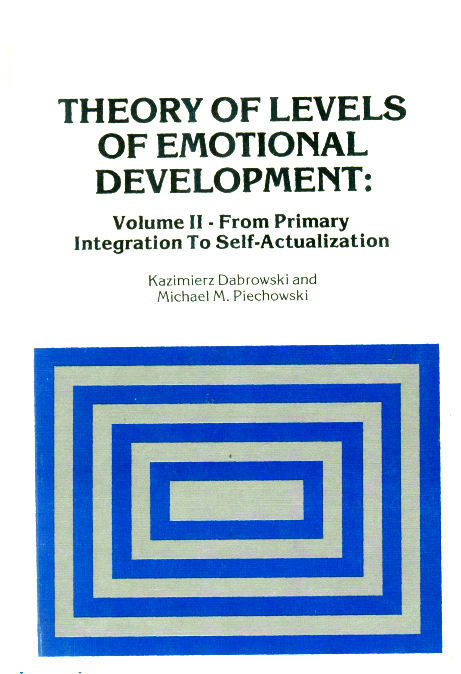 Theory of Levels of Emotional Development. Volume 2